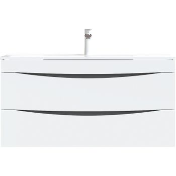 Тумба под раковину Iddis Cloud 100 CLO10W1i95 подвесная Белый — фото 2, Тумбы под раковину