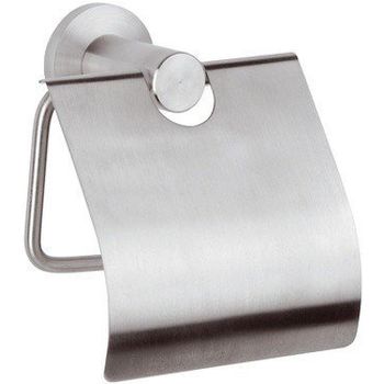 Держатель туалетной бумаги Remer Minimal Mi60INOXCR с крышкой Нержавеющая сталь — фото 1, Держатели туалетной бумаги