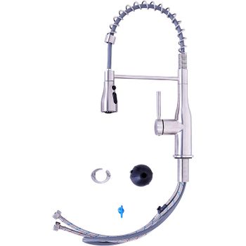 Смеситель для кухни Orange Boni M15-125ni Никель — фото 4, Смесители для кухни