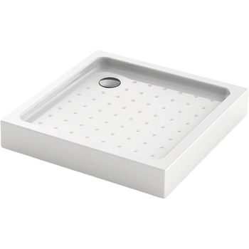 Акриловый поддон для душа Veconi Tezeo TZ-52 100x100 TZ52-100-C5 Белый — фото 1, Акриловые душевые поддоны