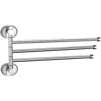 Полотенцедержатель Haiba HB1913 поворотный Хром — фото 1, Полотенцедержатели