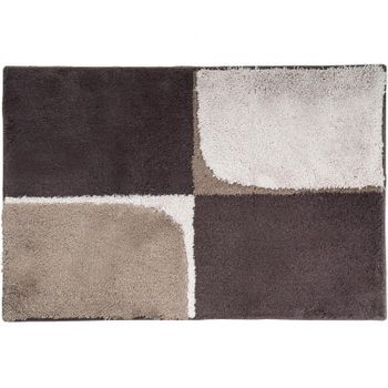 Коврик для ванной комнаты Ridder Quad 90х60 7106309 Бежевый — фото 1, Коврики для ванной комнаты