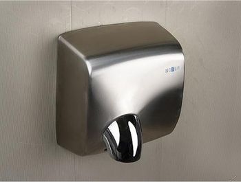 Сушилка для рук Nofer Windflow 01151.S Нержавеющая сталь матовая — фото 5, Сушилки для рук