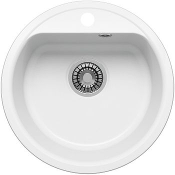 Кухонная мойка Reflection Arena 48 RF0148WH Белая — фото 1, Кухонные мойки