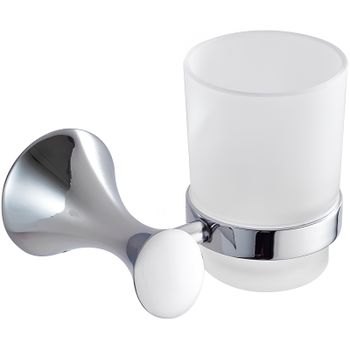 Стакан для зубных щеток Frap F35 F3506 Хром — фото 1, Стаканы для зубных щеток