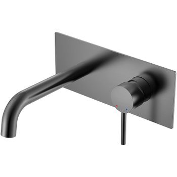 Смеситель для раковины Berges Ventas R 076015 Оружейная сталь — фото 1, Смесители для раковины