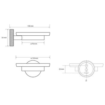Мыльница Bemeta Stella 166108042 Хром — фото 2, Мыльницы