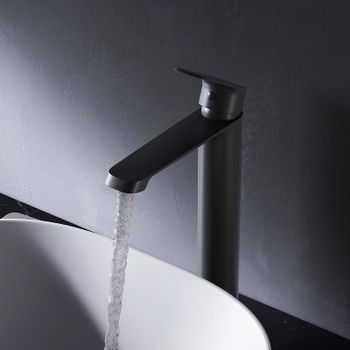 Смеситель для раковины AM.PM Func F8F92022 Черный матовый — фото 3, Смесители для раковины