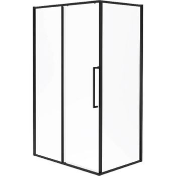 Душевой уголок Esbano Surf 120x90 ESOGS129PSB профиль Черный стекло прозрачное — фото 1, Прямоугольные душевые уголки