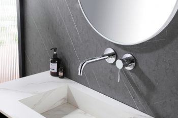 Смеситель для раковины Abber Wasser Kreis AF8112 Хром — фото 2, Смесители для раковины