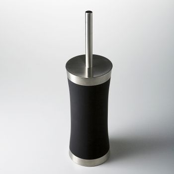 Ершик для унитаза WasserKRAFT Wern K-7527 Нержавеющая сталь Черный матовый — фото 3, Ершики для унитаза