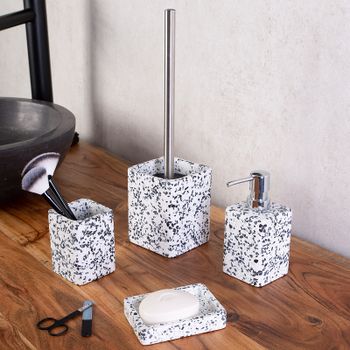 Стакан для зубных щеток Ridder Zelda 2169101 Белый — фото 2, Стаканы для зубных щеток