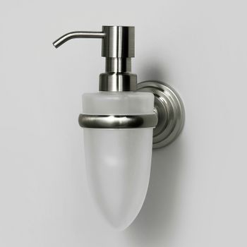 Дозатор для жидкого мыла WasserKRAFT Ammer K-7099 Хром матовый — фото 2, Дозаторы