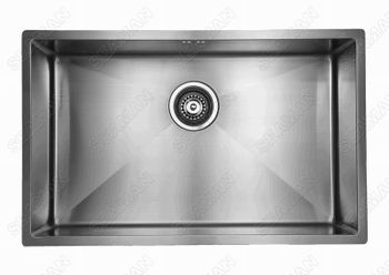 Кухонная мойка Seaman Eco Marino SME-700.A Нержавеющая сталь — фото 1, Кухонные мойки