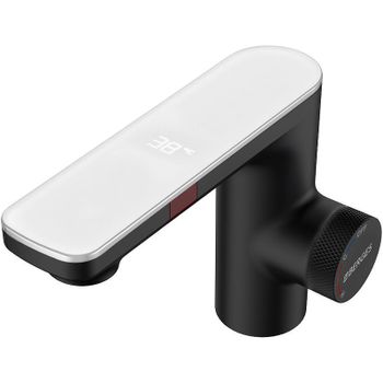 Смеситель для раковины Berges Morans 076002 с термостатом Черный матовый — фото 5, Смесители для раковины