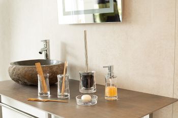 Дозатор для жидкого мыла Ridder Disco 2103500 прозрачный — фото 2, Дозаторы