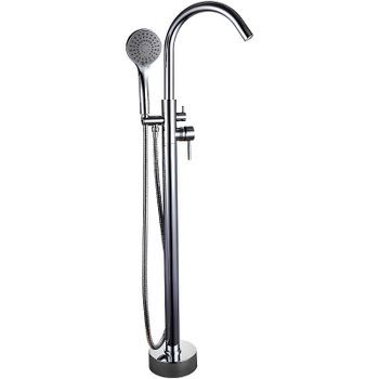 Смеситель для ванны Gappo G3098 Хром — фото 1, Смесители напольные