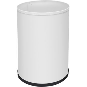 Ведро для мусора Nofer 14082.2.W Белое — фото 1, Мусорные ведра