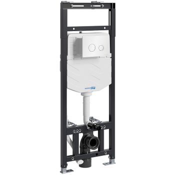 Инсталляция WasserKRAFT Alme 15TLT.010.ME.WH01 для унитаза с Белой клавишей смыва — фото 2, Инсталляции для унитазов