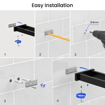 Полотенцедержатель Timo Selene 17052/17 двойной Золото матовое — фото 5, Полотенцедержатели