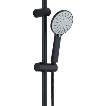 Душевая система Agger Breeze A0193544 Черная — фото 3, Душевые стойки