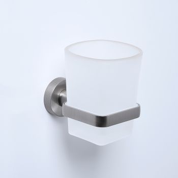 Стакан для зубных щеток WasserKRAFT Tauber K-64428 Никель — фото 2, Стаканы для зубных щеток