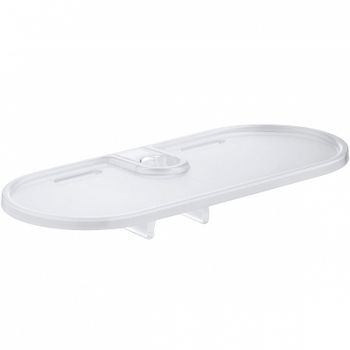 Товар: Полочка Grohe Tempesta Classic 27596000 на душевую штангу Прозрачная - фото 1 Полочка Grohe Tempesta Classic 27596000 на душевую штангу Прозрачная — фото 1, Полки для ванной и душа