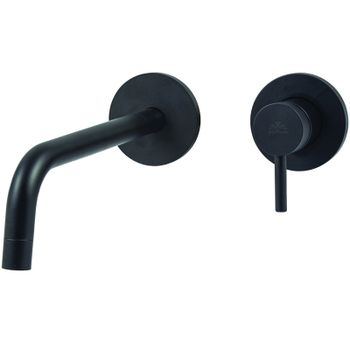 Смеситель для раковины Paffoni Light LIG007NO70 Черный матовый — фото 1, Смесители для раковины