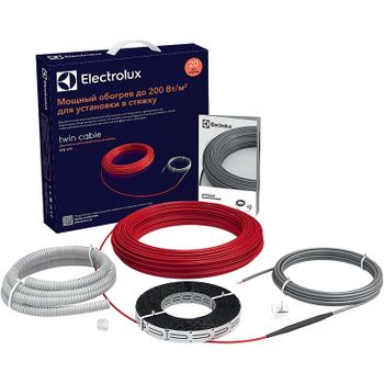 Теплый пол Electrolux Twin Cable ETC 2-17-2000 НС-1073707 без терморегулятора — фото 1, Теплые полы