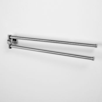 Полотенцедержатель WasserKRAFT Dill K-3931 поворотный Хром — фото 2, Полотенцедержатели