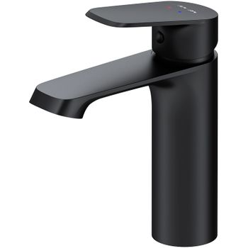 Смеситель для раковины AM.PM Func F8F02122 Черный матовый — фото 1, Смесители для раковины