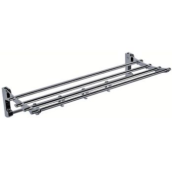 Полка для полотенец Frap F806 Хром — фото 1, Полки для полотенец