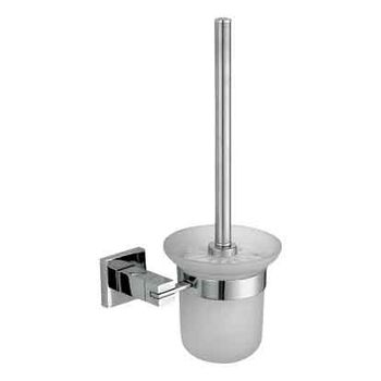 Ершик туалетный Nofer Barcelona 16915.B Хром — фото 1, Ершики для унитаза