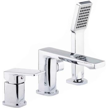 Смеситель на борт ванны Frap H46 F1146 Хром — фото 1, Смесители на борт ванны