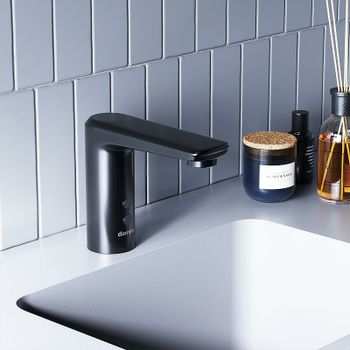 Смеситель для раковины Damixa Jupiter 770290300 Черный матовый — фото 2, Смесители для раковины