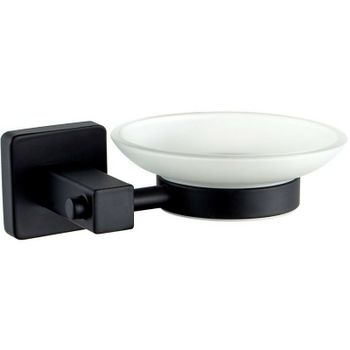 Мыльница Haiba HB8902 Черная матовая — фото 1, Мыльницы