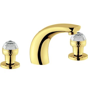 Смеситель для раковины Migliore Axo 27114 Золото — фото 1, Смесители для раковины