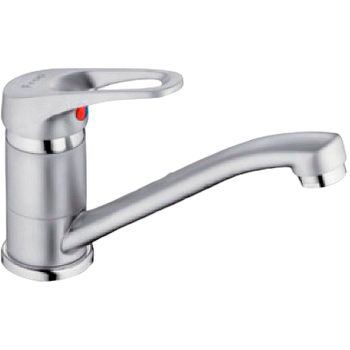 Смеситель для кухни Frap H13-1 F4513-1 Хром матовый — фото 1, Смесители для кухни