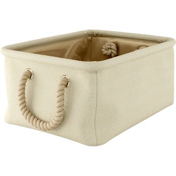 Корзина для аксессуаров WasserKRAFT Weida WB-310-L Бежевая — фото 1, Органайзеры для ванной