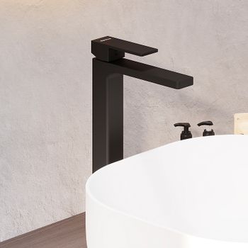 Смеситель для раковины Damixa Gala 530250300 Черный матовый — фото 3, Смесители для раковины