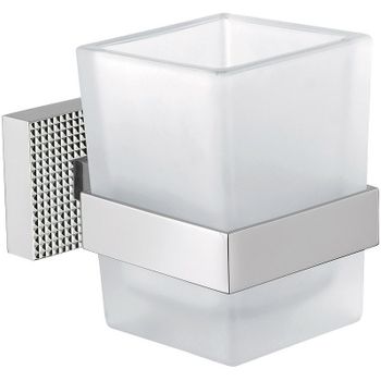 Стакан для зубных щеток Cezares Prizma PRIZMA-TUMS-01 Хром — фото 1, Стаканы для зубных щеток