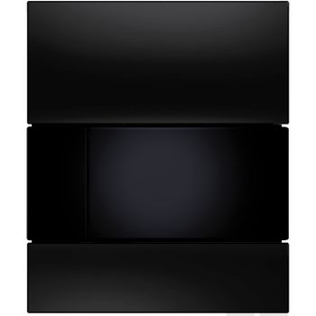 Клавиша смыва Tece Square Urinal 9242809 для писсуара Черная — фото 1, Кнопки смыва