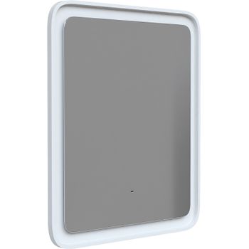 Зеркало Iddis Esper 60 ESP6000i98 с подсветкой Белое матовое c сенсорным выключателем и диммером — фото 1, Зеркала в ванную комнату