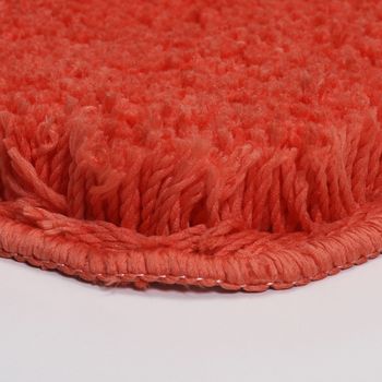 Коврик для ванной комнаты WasserKRAFT Kammel 55х57 BM-8338 Cherry Tomato — фото 4, Коврики для ванной комнаты