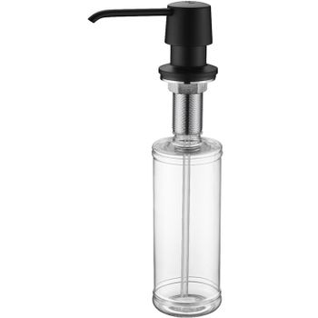 Дозатор для моющего средства Paulmark Sauber D001-401 Антрацит — фото 1, Дозаторы для кухонных моек