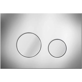 Клавиша смыва Veconi Round VFR-CH VFR002CH Хром глянец — фото 1, Кнопки смыва