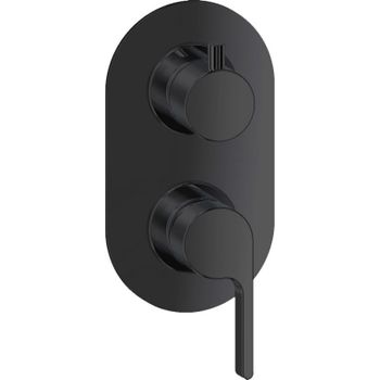 Смеситель для душа Webert DoReMi DR860101560 Черный матовый — фото 1, Смеситель для душа