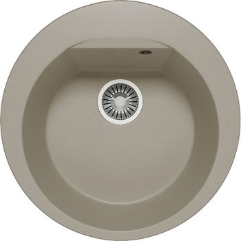 Кухонная мойка Polygran Atol-520 №14 627437 Серый — фото 1, Кухонные мойки