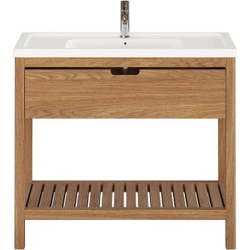 Тумба под раковину Creto Provence Family 100 9-1118WF Wood — фото 1, Тумбы под раковину