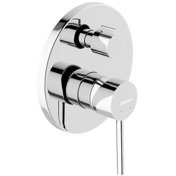 Душевая система Damixa Scandinavian Pure 936510000 Хром — фото 2, Встраиваемые душевые комплекты